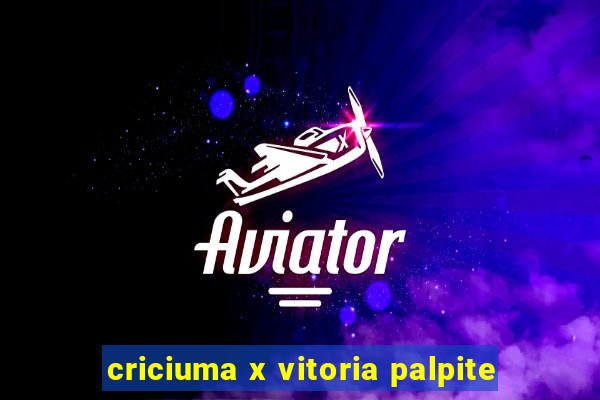 criciuma x vitoria palpite